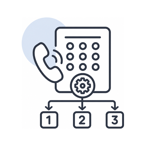 Interactive Voice Response Icon