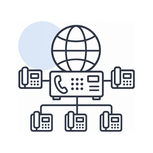 IP PBX System Icon