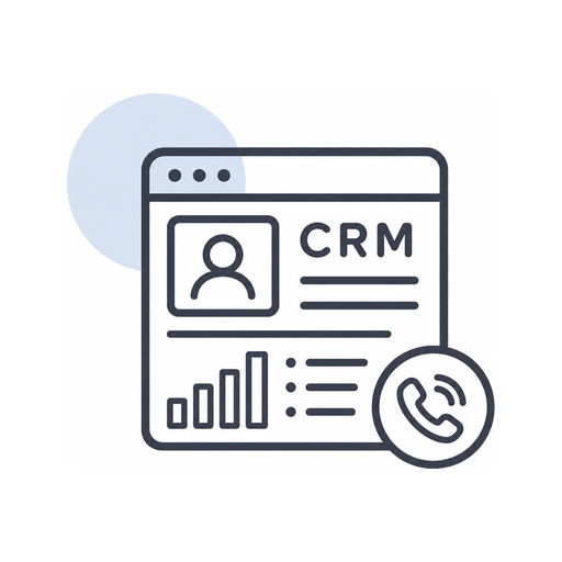 Sales & Service CRM Icon